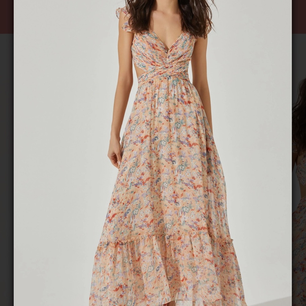 ASTR The Label Primrose Maxi Dress